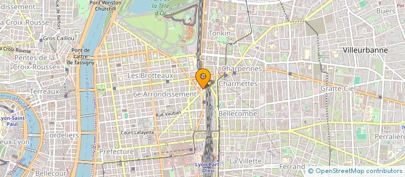 localisation de l'entreprise ELL'ASSUR à LYON