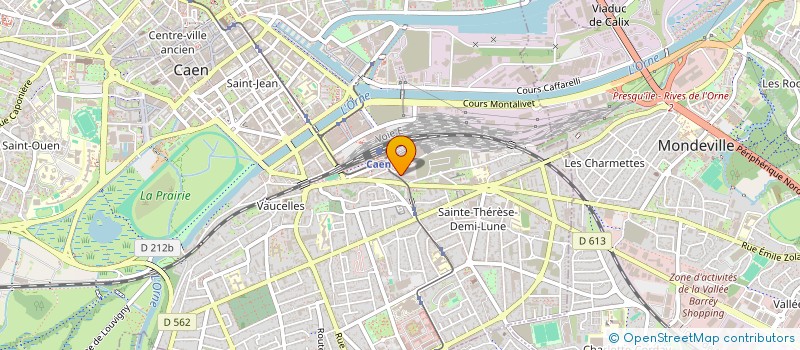 localisation de l'entreprise ELL CONSULTING à CAEN