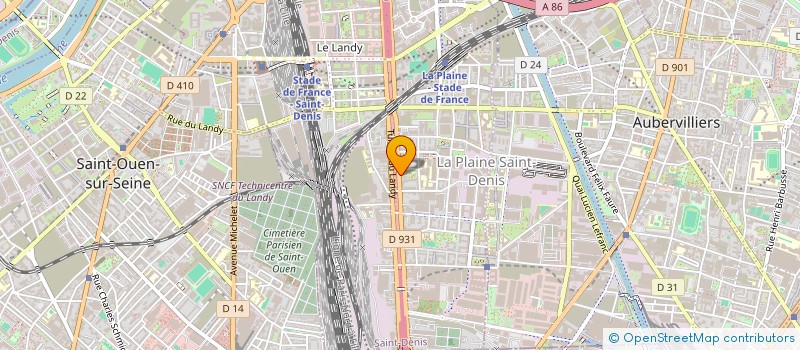 localisation de l'entreprise ELL ELL à SAINT-DENIS