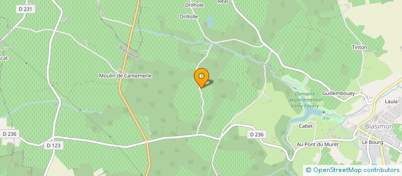 localisation de l'entreprise ELLA  GAURIAC