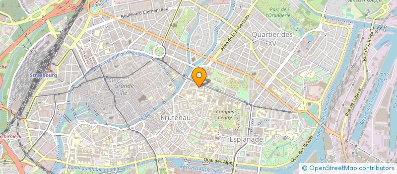 localisation de l'entreprise ELLA à STRASBOURG
