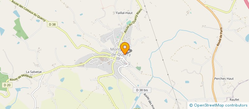 localisation de l'entreprise ELLA  MONTAUBAN