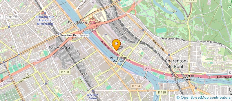 localisation de l'entreprise ELLA 94  CHARENTON-LE-PONT