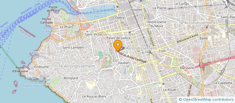 localisation de l'entreprise ELLA  MARSEILLE