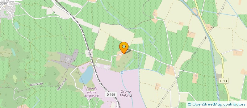 localisation de l'entreprise ELLA ENERGIES  NARBONNE