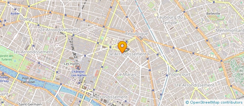 localisation de l'entreprise ELLA FONTE  PARIS