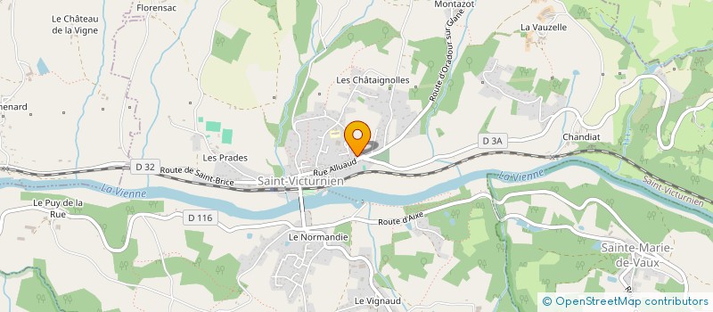 localisation de l'entreprise ELLA IMMO à SAINT-VICTURNIEN