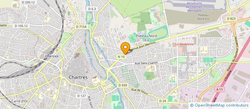 localisation de l'entreprise ELLA IMMOBILIER à LUISANT