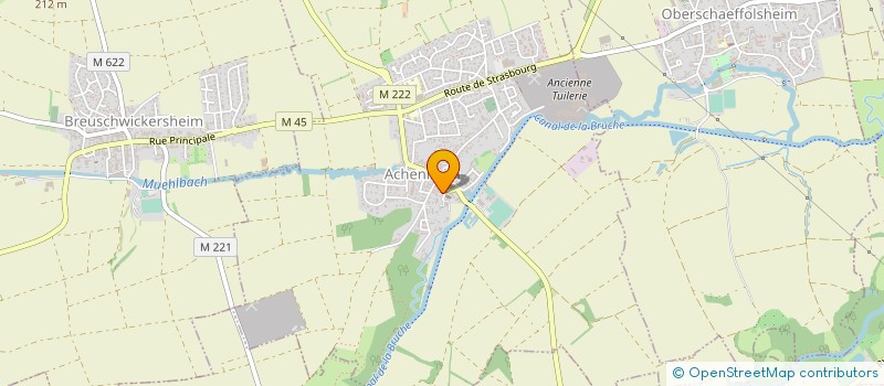 localisation de l'entreprise ELLA-LIFE  ACHENHEIM