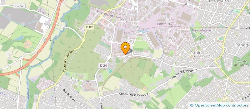 localisation de l'entreprise ELLA TAXI  PLAISANCE-DU-TOUCH