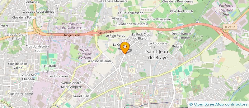 localisation de l'entreprise ELLACCORDE à SAINT-JEAN-DE-BRAYE