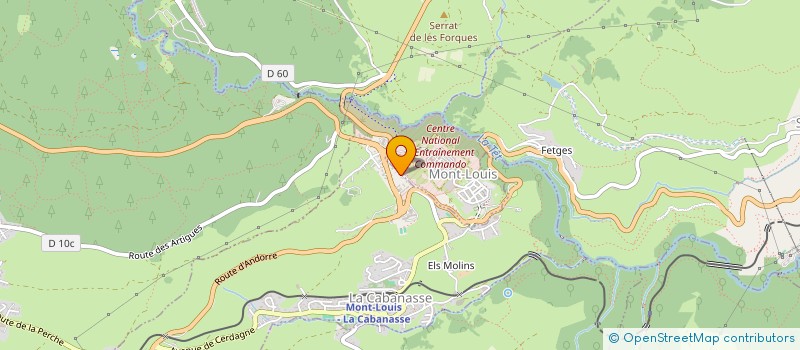 localisation de l'entreprise ELLADA  LA LLAGONNE