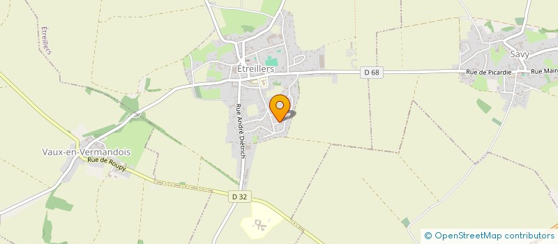 localisation de l'entreprise ELLAN CONSULTING  ETREILLERS