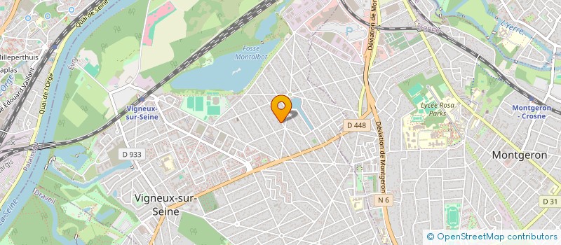 localisation de l'entreprise ELLAU à VIGNEUX-SUR-SEINE