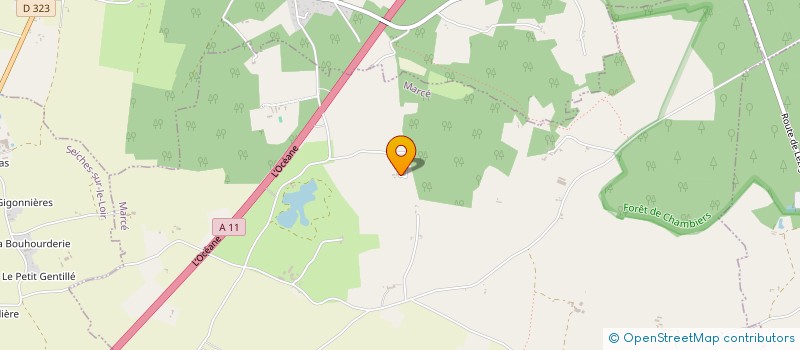 localisation de l'entreprise ELLAU  LOIRE-AUTHION