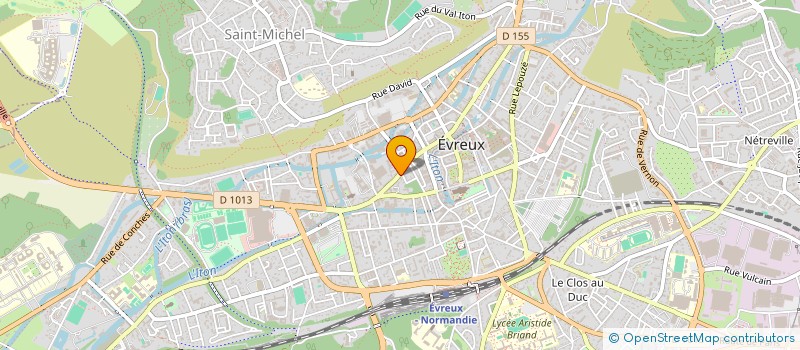 localisation de l'entreprise ELLC INVEST  EVREUX