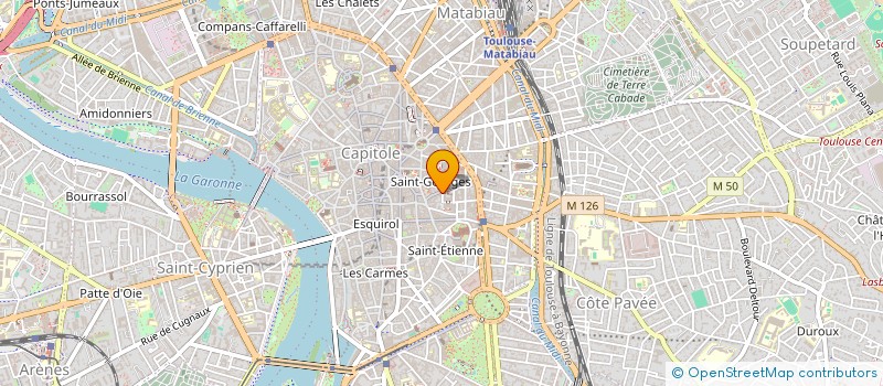 localisation de l'entreprise ELLE à TOULOUSE
