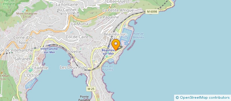 localisation de l'entreprise ELLE  BEAULIEU-SUR-MER