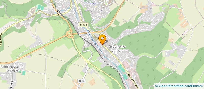 localisation de l'entreprise ELLE AIME.. à GRUCHET-LE-VALASSE