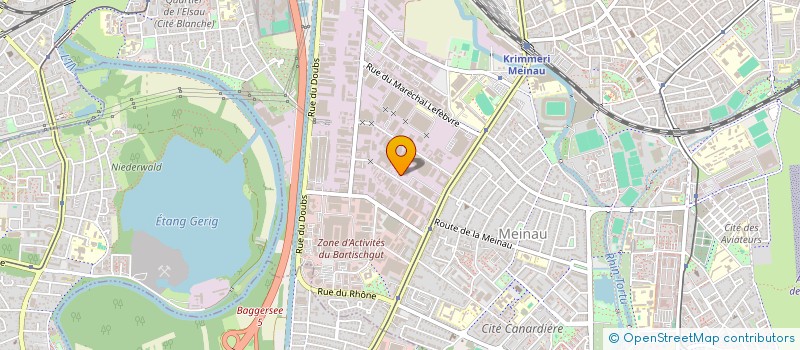 localisation de l'entreprise ELLE & BELLE à STRASBOURG