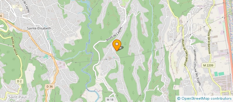 localisation de l'entreprise ELLE DECO  LA GAUDE