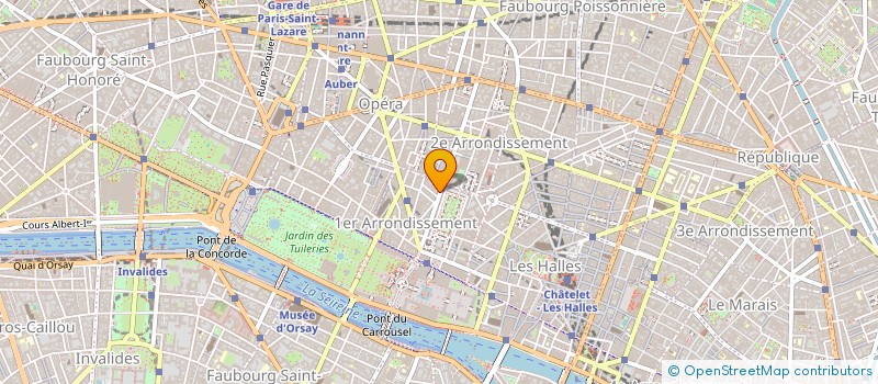 localisation de l'entreprise ELLE EST FRAICHE à PARIS