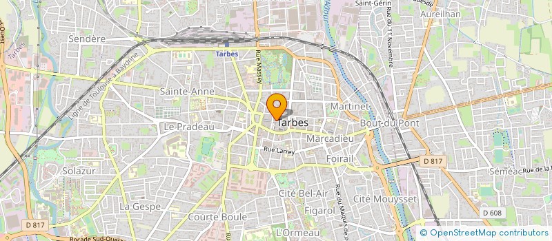 localisation de l'entreprise ELLE ET LES AUTRES  TARBES