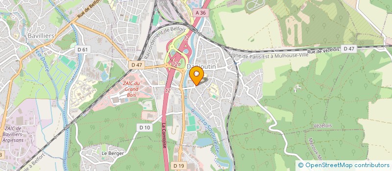 localisation de l'entreprise ELLE ET LUI  DANJOUTIN