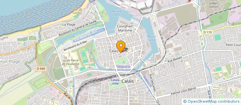 localisation de l'entreprise ELLE ET LUI  CALAIS