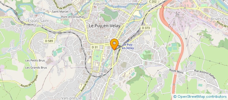 localisation de l'entreprise ELLE ET LUI  LE PUY-EN-VELAY