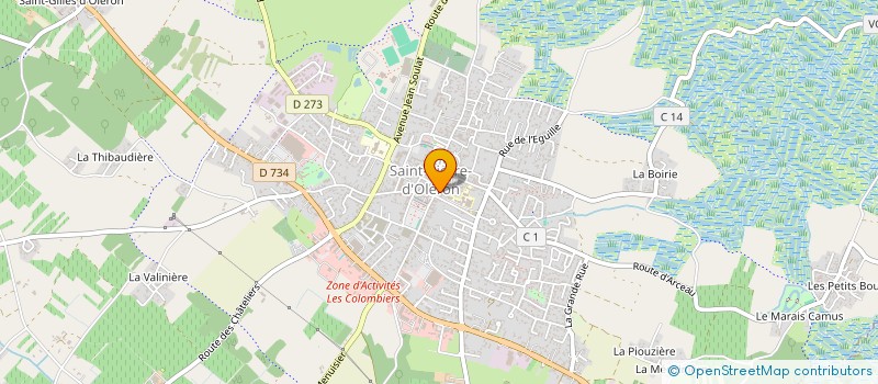 localisation de l'entreprise ELLE ET LUI à SAINT-PIERRE-D'OLERON