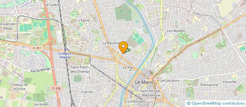 localisation de l'entreprise ELLE ET LUI  LE MANS