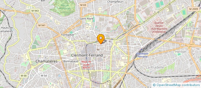 localisation de l'entreprise ELLE ET LUI  CLERMONT-FERRAND