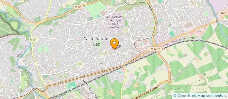 localisation de l'entreprise ELLE ET PASTEL  CASTELNAU-LE-LEZ