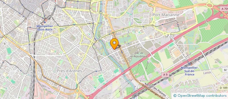 localisation de l'entreprise ELLE ETAIT UNE FOIS à MONTPELLIER