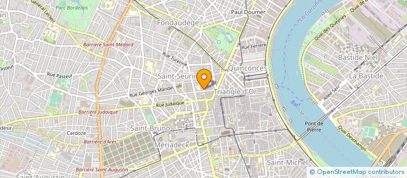 localisation de l'entreprise ELLE IMAGINE à BORDEAUX