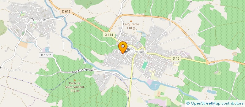 localisation de l'entreprise ELLE PEINTURE CAPITAL  PUISSERGUIER