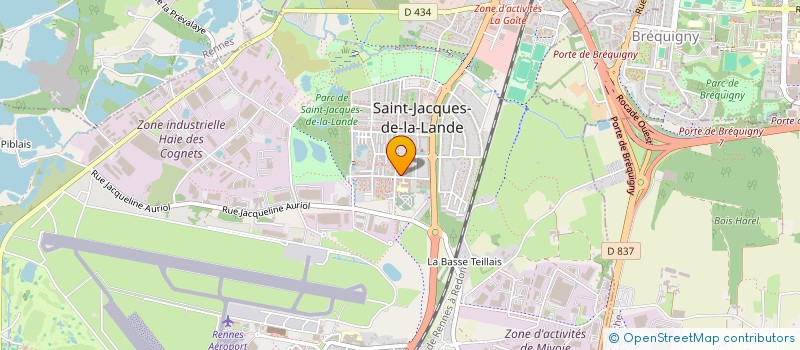 localisation de l'entreprise ELLE'S à SAINT-JACQUES-DE-LA-LANDE