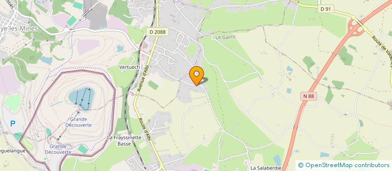 localisation de l'entreprise ELLE ' S INSTITUT DE BEAUTE SOLIDAIRE  LE GARRIC