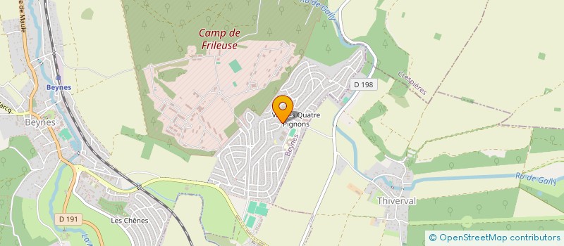 localisation de l'entreprise ELLE'S TRAITEUR  BEYNES