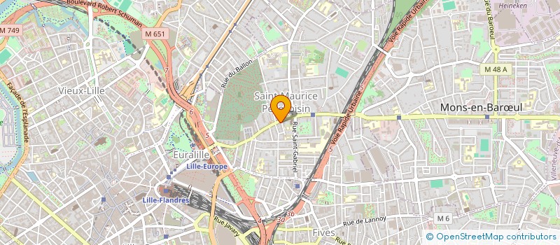 localisation de l'entreprise ELLE STORY à LILLE