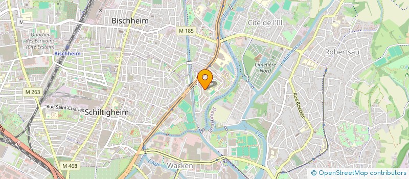 localisation de l'entreprise ELLE TOUR  SCHILTIGHEIM