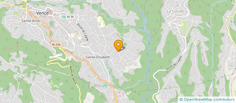 localisation de l'entreprise ELLE VTC à VENCE