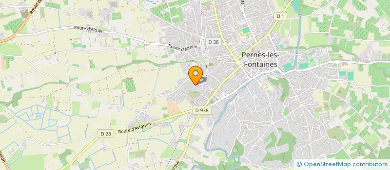 localisation de l'entreprise ELLEA  PERNES-LES-FONTAINES