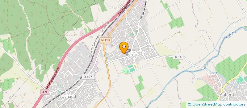 localisation de l'entreprise ELLECIE PATRIMOINE  BERNIS