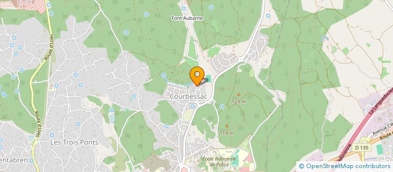 localisation de l'entreprise ELLEDANSE  NIMES