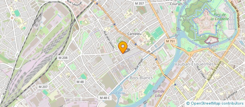 localisation de l'entreprise ELLEDAY à LILLE