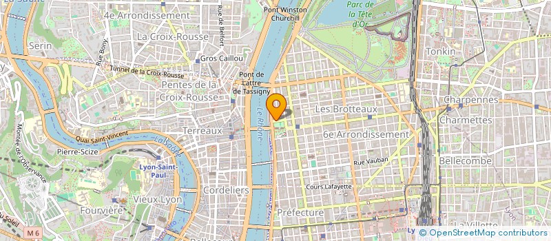 localisation de l'entreprise ELLEMBE CONSEIL à LYON