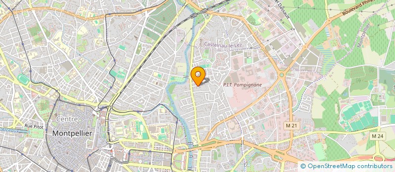 localisation de l'entreprise ELLEME à MONTPELLIER