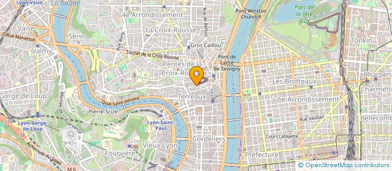 localisation de l'entreprise ELLEMOTS à LYON